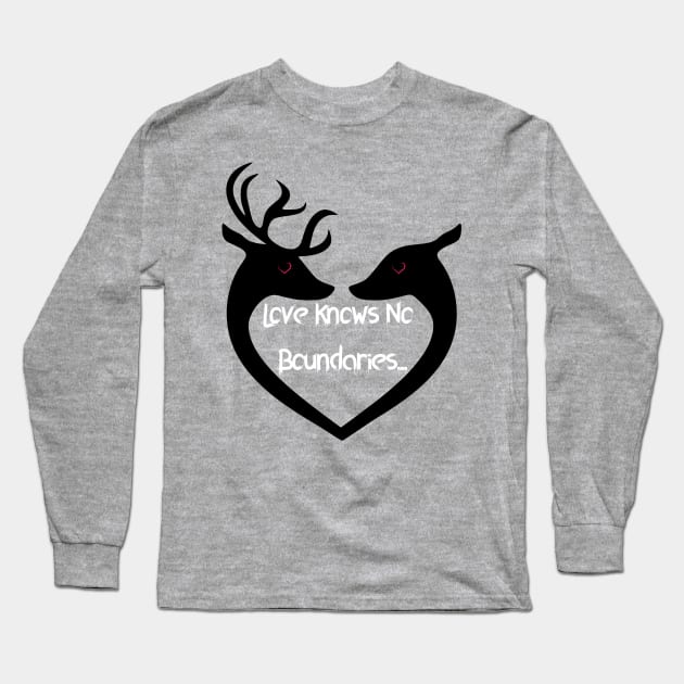 Love Knows No Boundaries Long Sleeve T-Shirt by Threads & Trades